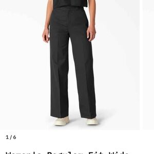Dickies Women's Regular Fit Wide Leg Work Pants